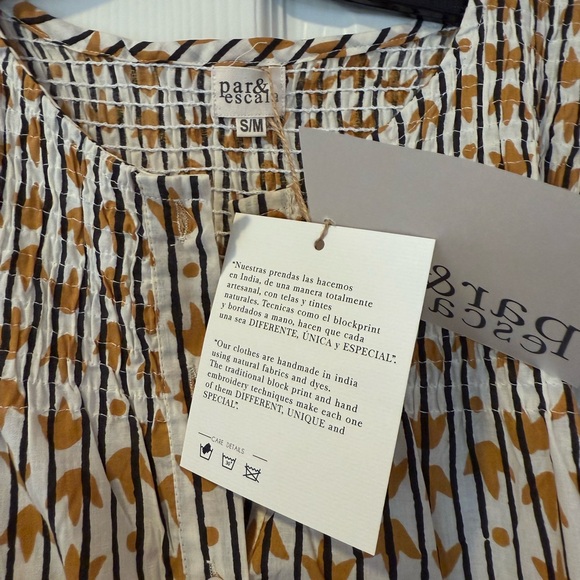 NWT Par & escala Carmen Dress - Picture 6 of 7